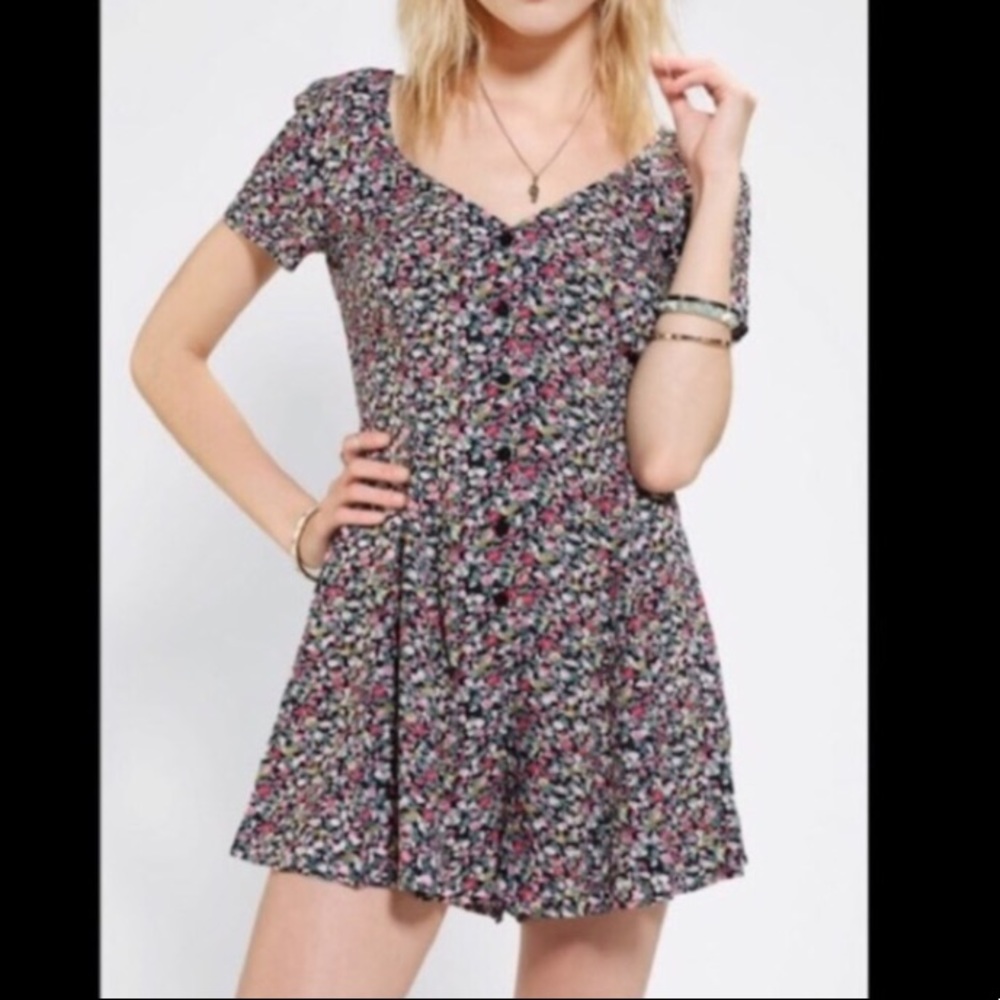 Urban Outfitters Ditsy Floral Romper